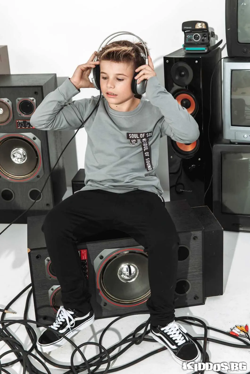 Детска блуза SOUL OF SOUND сива 3