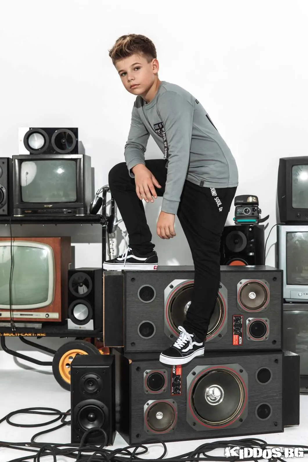 Детска блуза SOUL OF SOUND сива 4