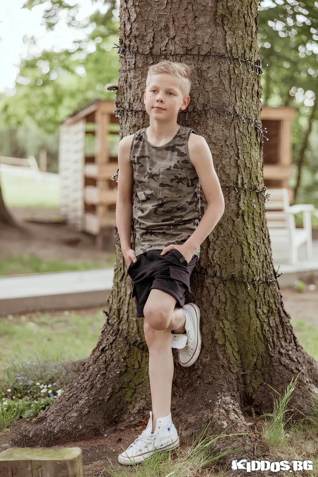 Детски потник SKATE LEGENDS camo 3
