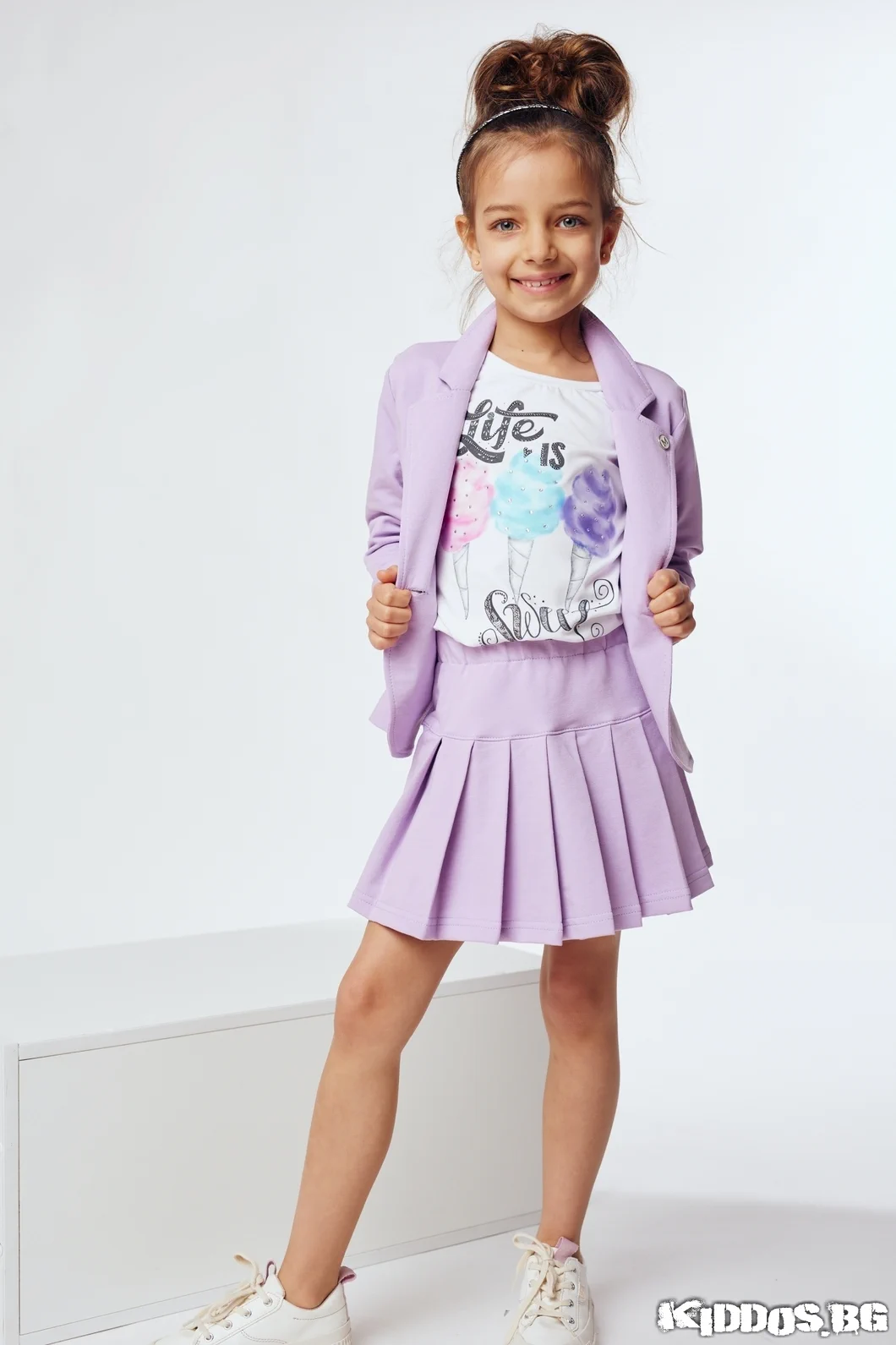Детски костюм от две части VIVIDS PURPLE