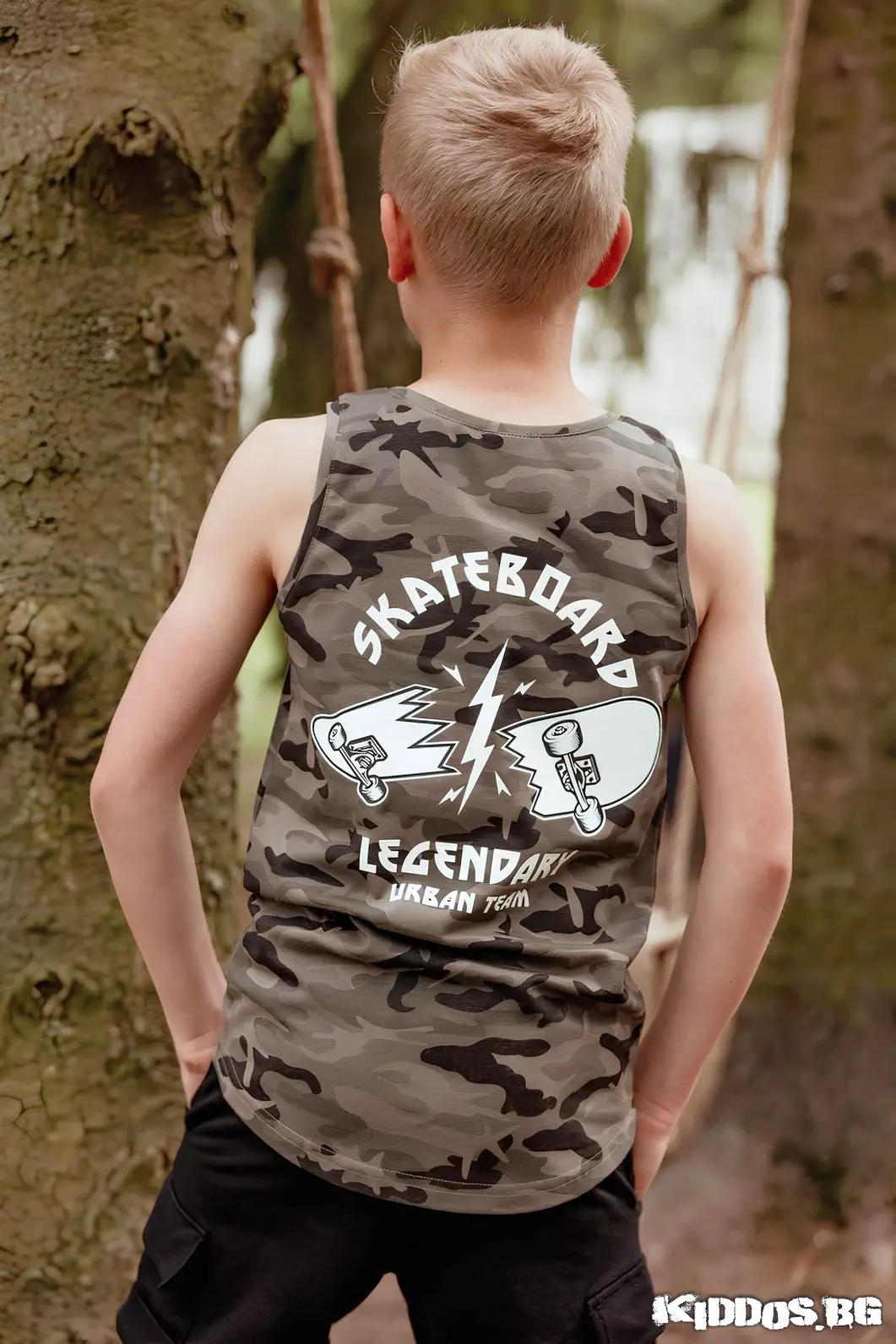 Детски потник SKATE LEGENDS camo
