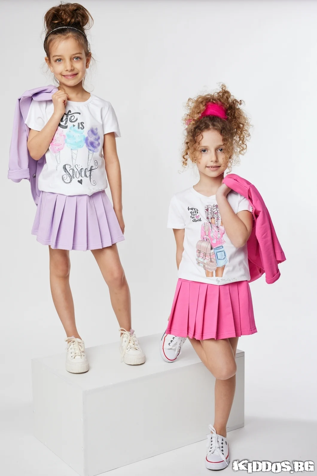 Детски костюм от две части VIVIDS PINK 6