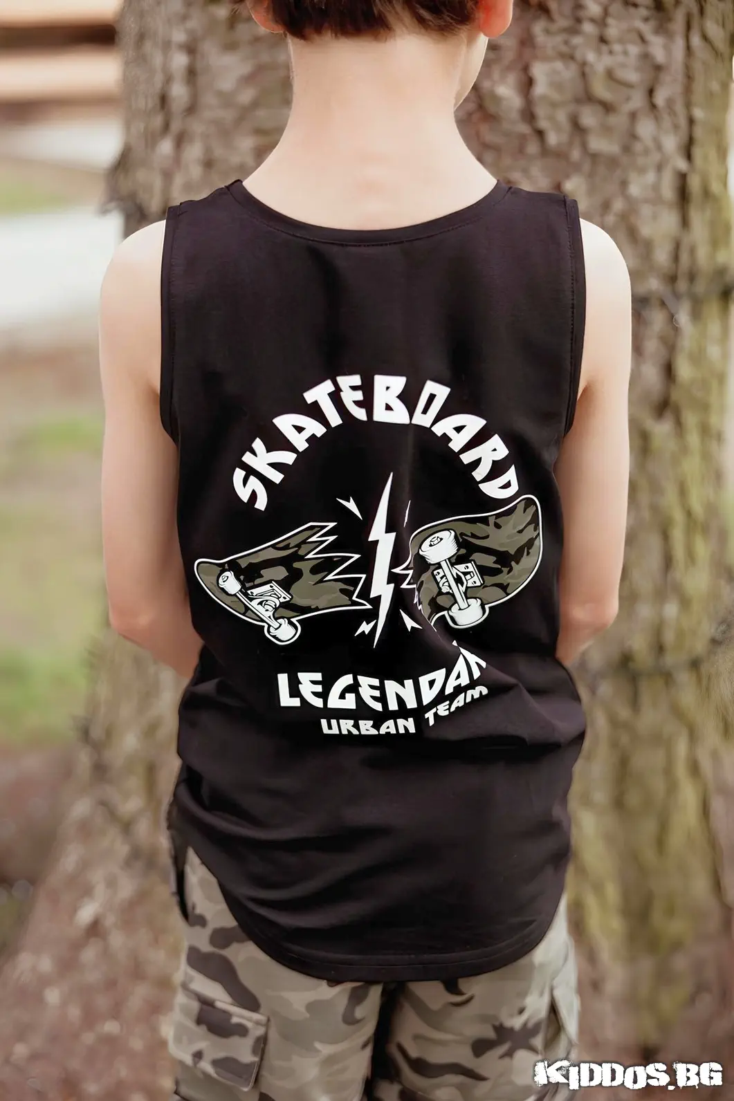 Детски потник SKATE LEGENDS черен