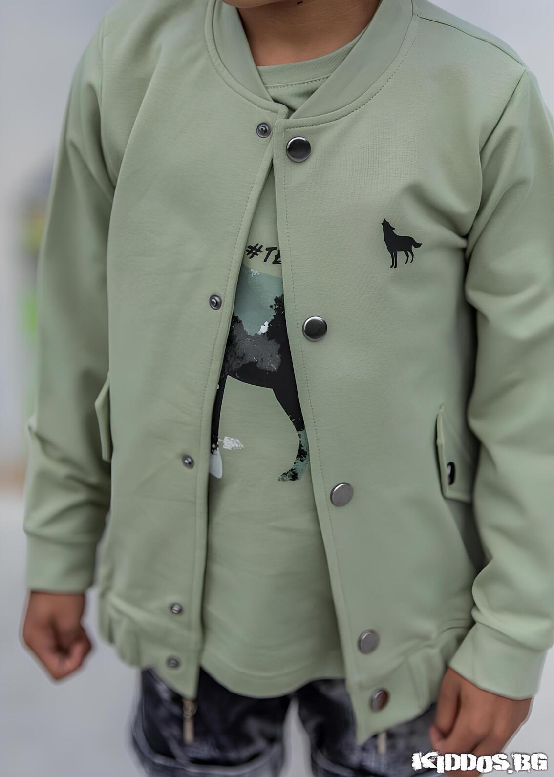 Комбинация WOLF GREEN три части