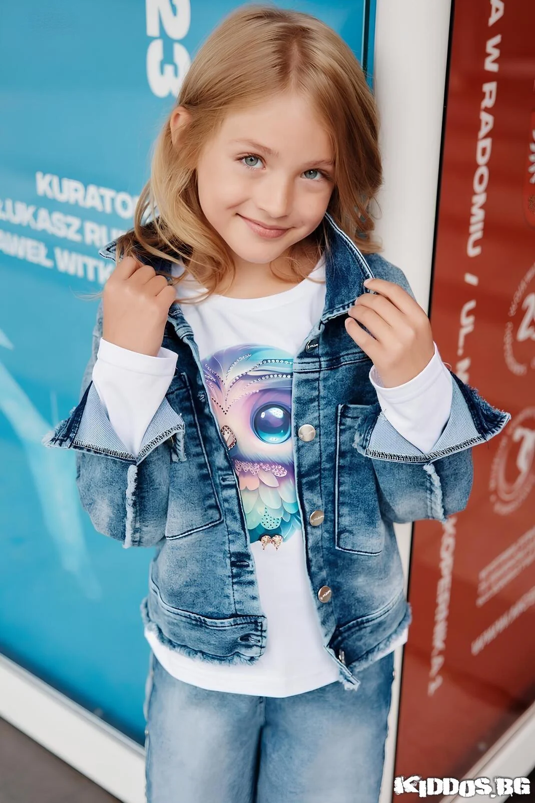 Детски комплект DENIM CHIC яке и панталон 2