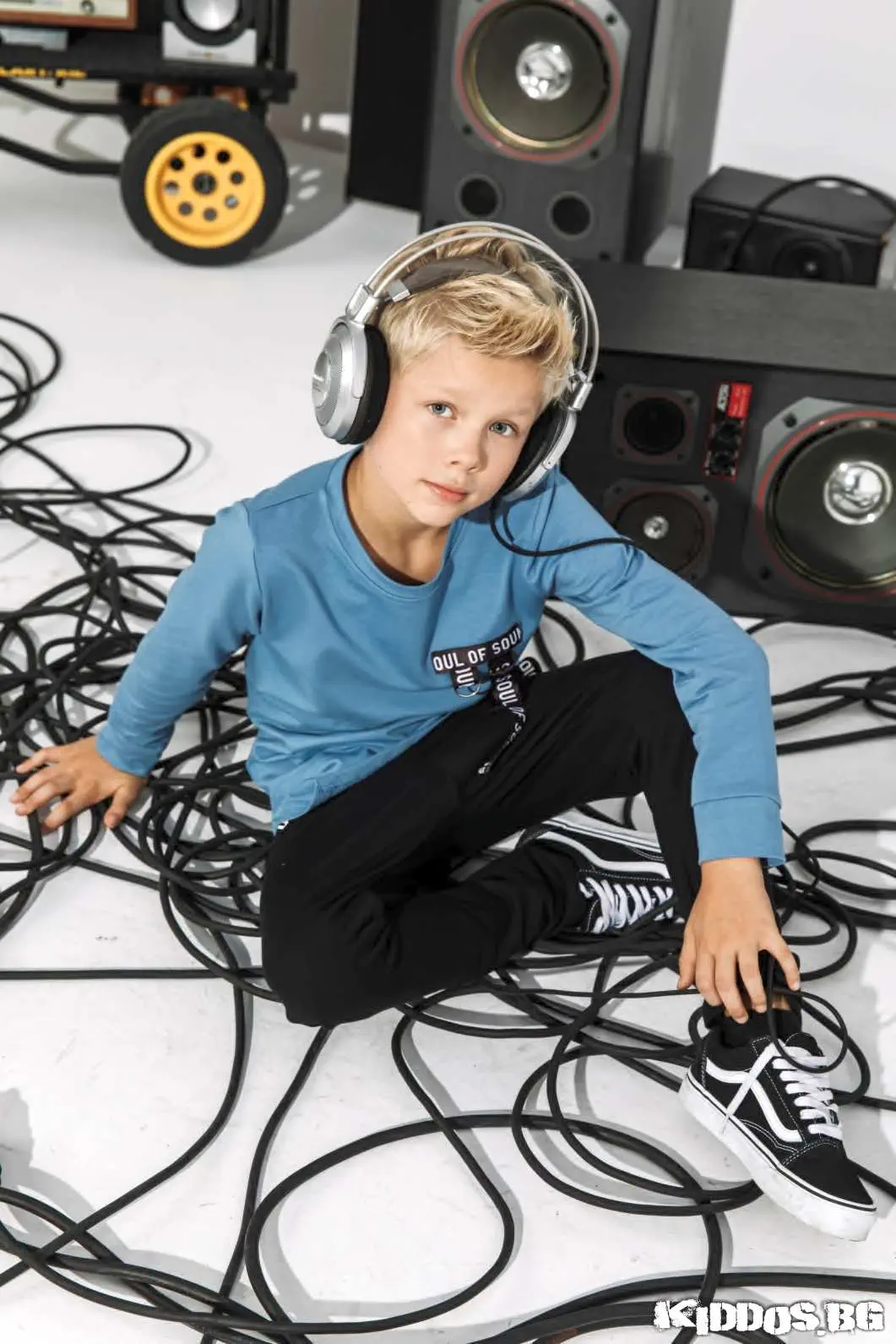 Детска блуза SOUL OF SOUND синя 3
