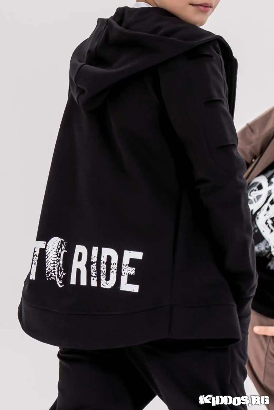 Детски комплект  BORN TO RIDE черен 6