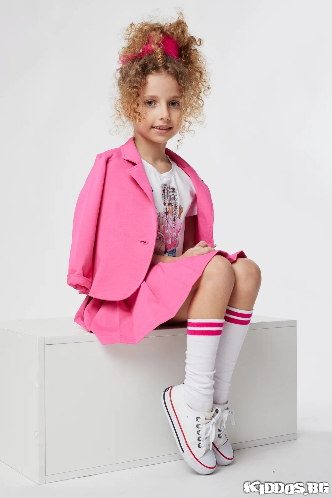 Детски костюм от две части VIVIDS PINK